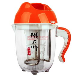 橘色厨房美学 荣事达RSD-D05豆浆机与小家电的色彩革命